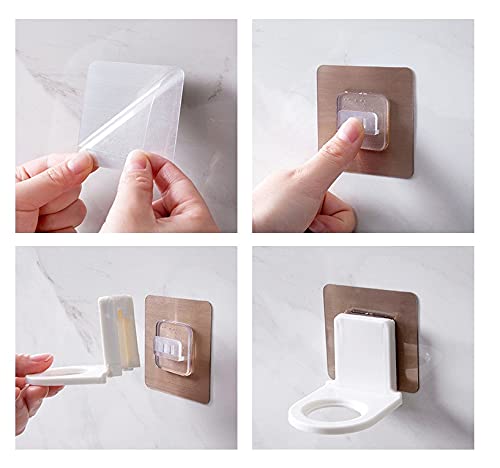 NGEL Bottle Rack Hook, Self Adhesive Wall Mounted Shampoo Holder Hook, Shower Gel Bottle Rack Hanger(Pack of 2) - Image 4