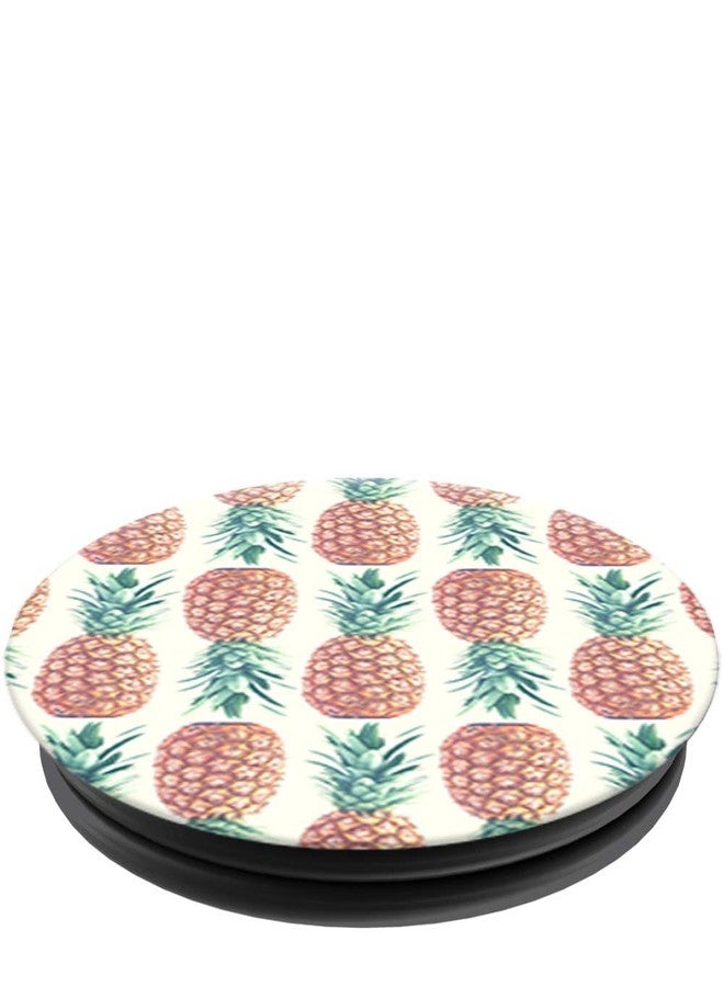 PopSockets: Collapsible Grip & Stand for Phones and Tablets - Pineapple Pattern - Image 2
