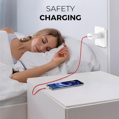 Kratos 65W Fast Charger Adapter & USB-A to Type C Cable Combo, Compatible with OnePlus, Realme, Xiaomi, Redmi, Oppo, Vivo & Other Smartphones, Type C Charger Supports Dash, Warp, Vooc,SuperVooc - Image 4