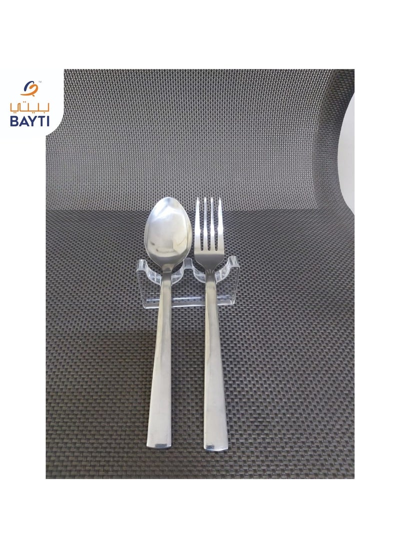 Bayti H.H. Mangroves 6 Piece Acrylic Cutlery Stand 2 Holder 