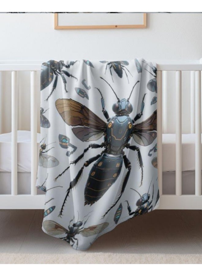 general Children's or student cartoon flannel thin blanket (warm and comfortable, suitable for sleep, games) 100cm*150cm - 775 - Image 4