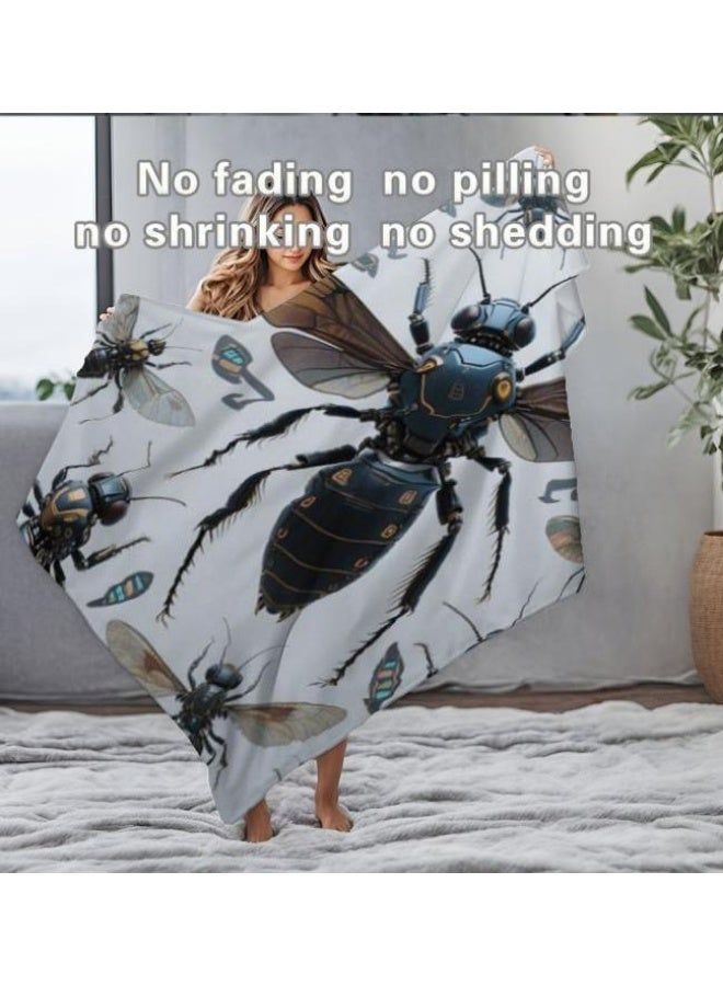 general Children's or student cartoon flannel thin blanket (warm and comfortable, suitable for sleep, games) 100cm*150cm - 775 - Image 1