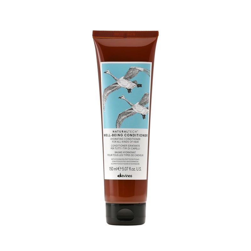 Davines Davines Naturaltech WELLBEING Conditioner, Detangle While Adding Moisture And Shine, Leave Hair Easy To Style, 5.07 fl. oz.