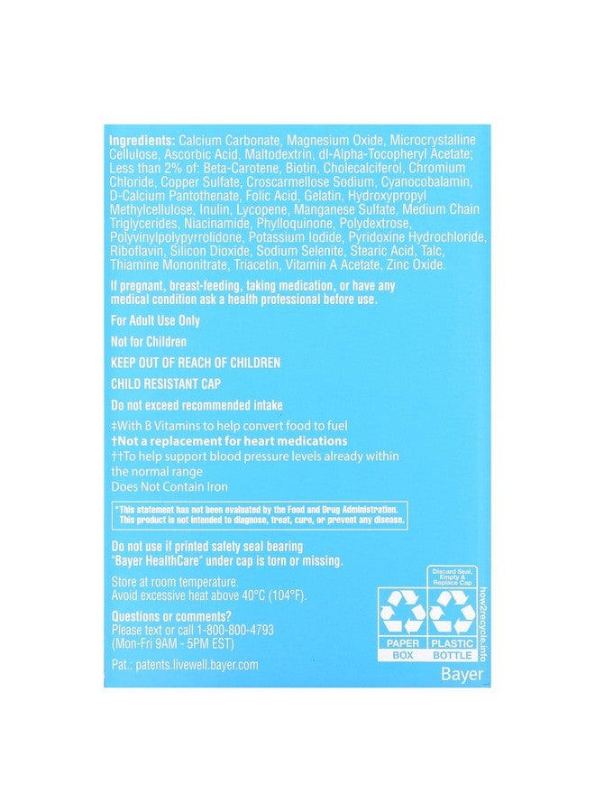 ONE A DAY Men's Health Formula Multivitamin Tablets - 100 ct - Image 3