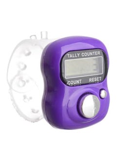 Generic Digital Rosary Purple Tasbih Ring  - Image 1