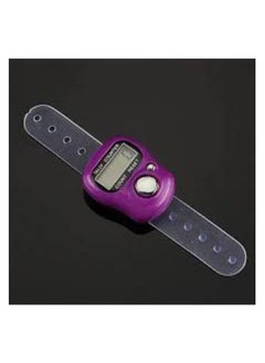 Generic Digital Rosary Purple Tasbih Ring  - Image 2