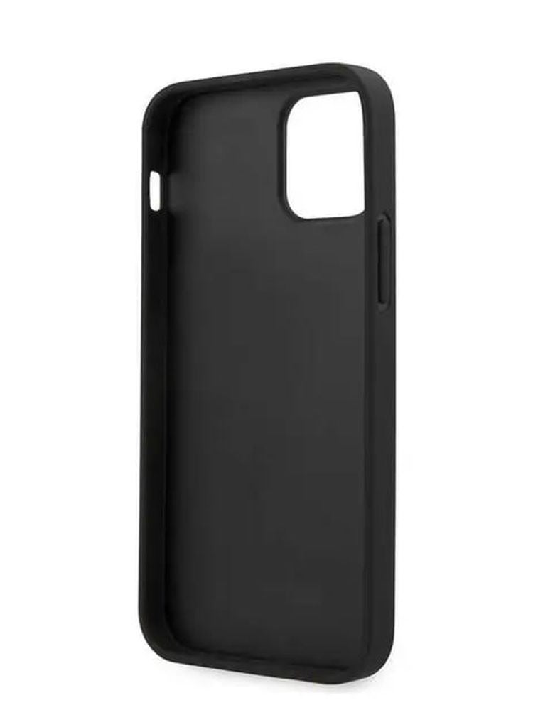 يو اس بولو جراب صلب من البولي يوريثان مطرز بتطريز بولو لهاتف iPhone 12 / 12 Pro مقاس 6.1 بوصة - أحمر - Image 5