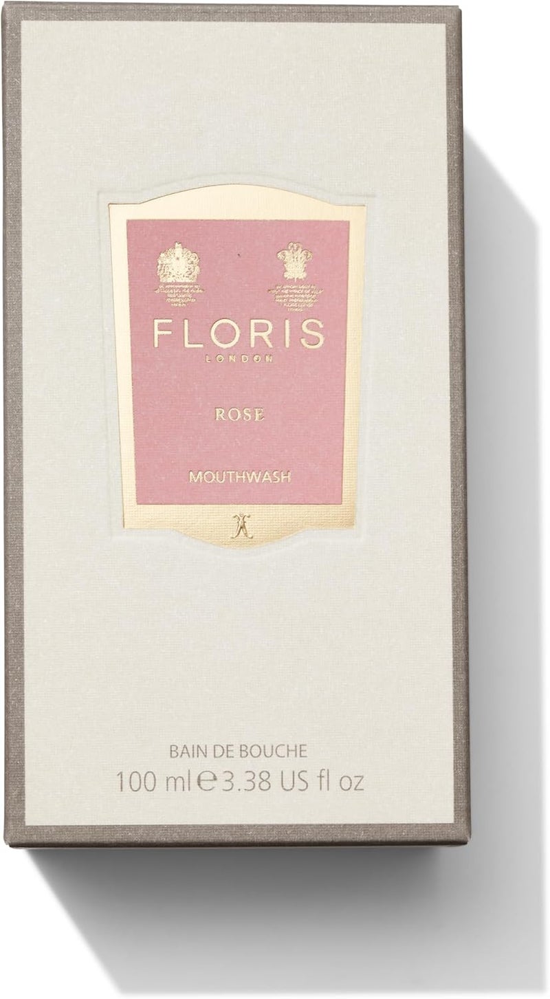 Floris غسول فم مركز من فلوريس لندن برائحة الورد 100 مل - Image 2