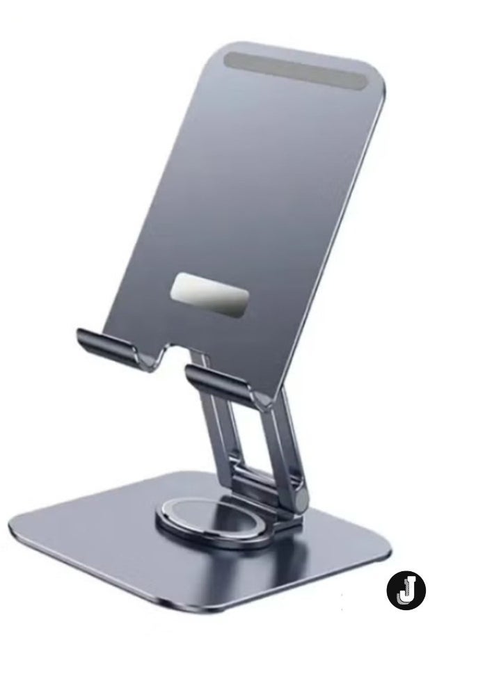 JAJEEK Rotatable Cellphone & Tablet Holder – Aluminum Alloy Desktop Phone Stand for Versatile Viewing - Image 1