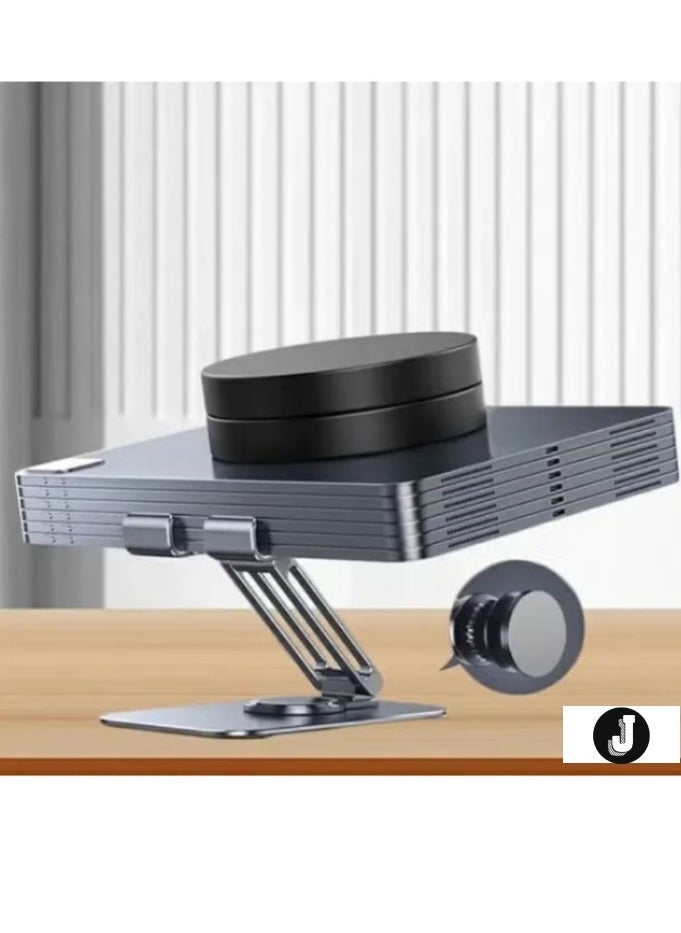 JAJEEK Rotatable Cellphone & Tablet Holder – Aluminum Alloy Desktop Phone Stand for Versatile Viewing - Image 4