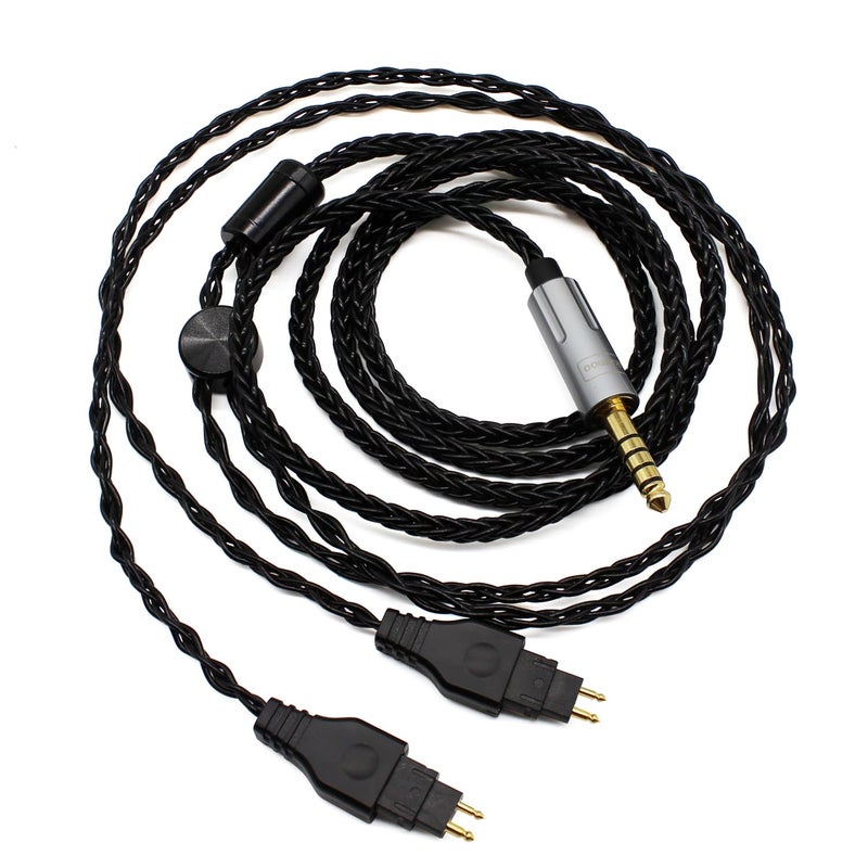 Youkamoo 4.4mm Balanced Replacement Upgrade Cable Compatible with Sennheiser HD650, HD600, HD660S, HD660S2, HD580, HD58X, Massdrop HD6XX Headphones, 4ft 1.2m - Image 2