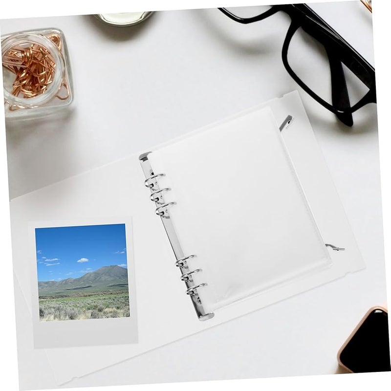 Tehaux ألبوم بطاقات صور مع أكمام شفافة تصميم شفاف ينظم وصفات مواد K وبطاقات بريدية - Image 5