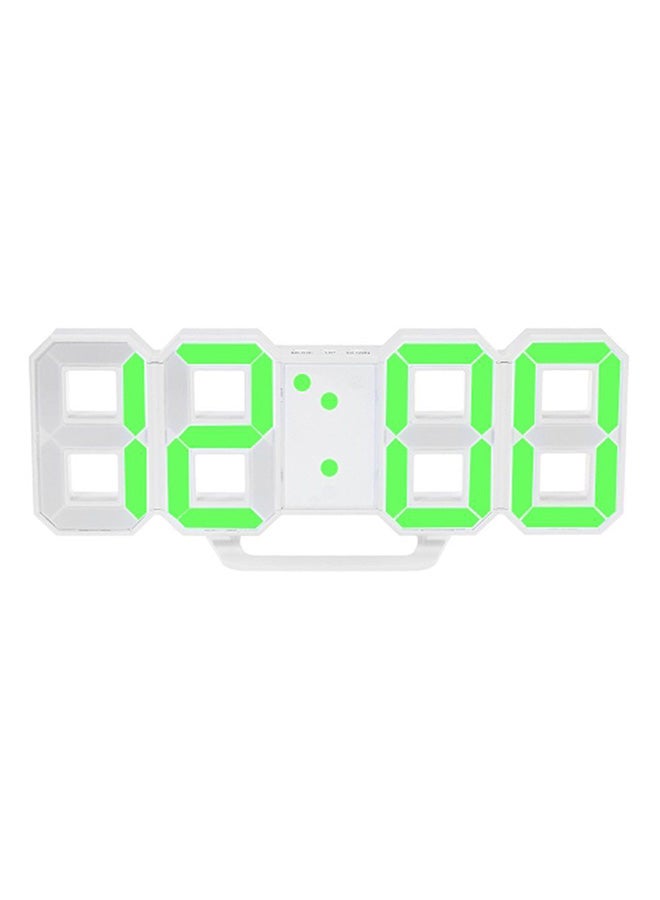 OUTAD Modern Design Large Size Digital LED Wall Clock White - Image 1