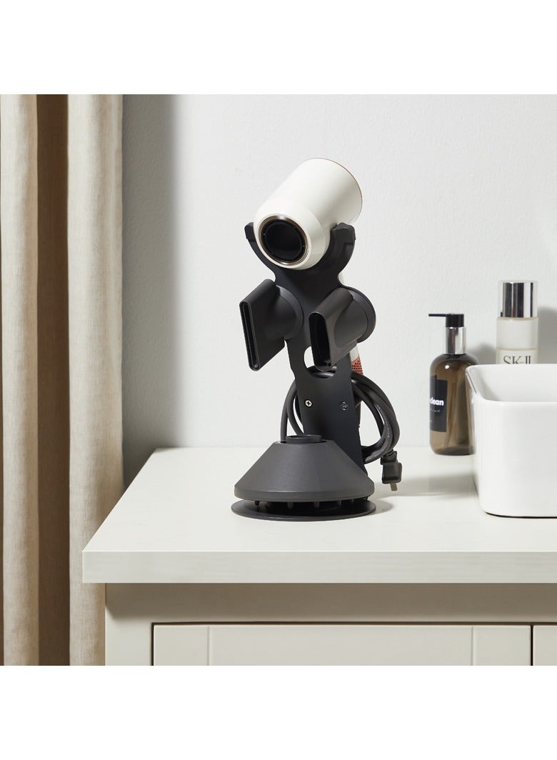 general Countertop hair dryer rack Punch-free adaptation Dyson storage hanger Vertical hair dryer rack for home barbershop - Image 2