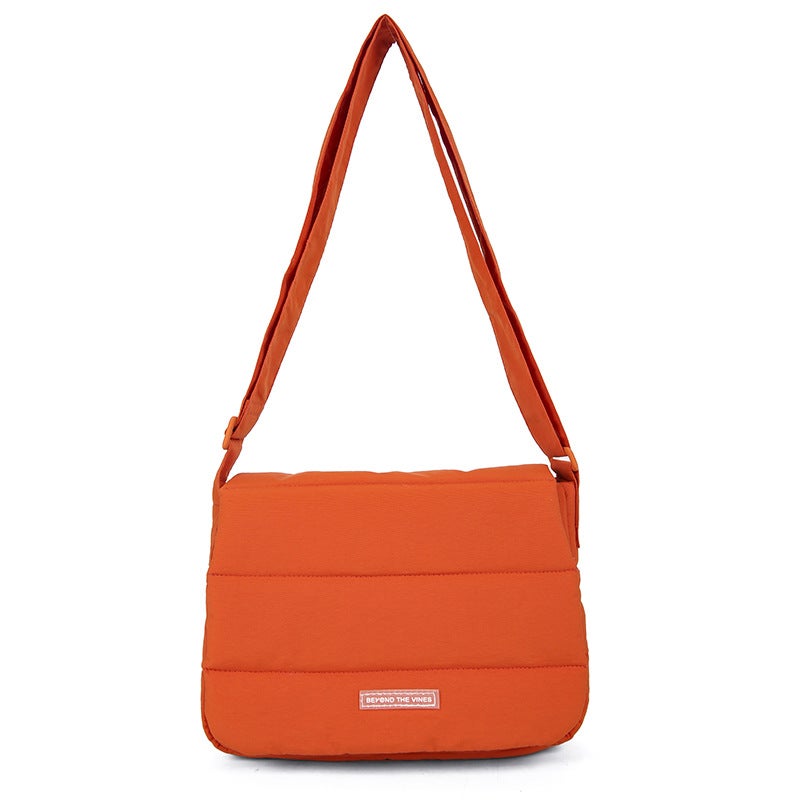 Summer Dragon Fruit Nylon Sling Bag 2024 Fashion Shoulder Purse Orange
