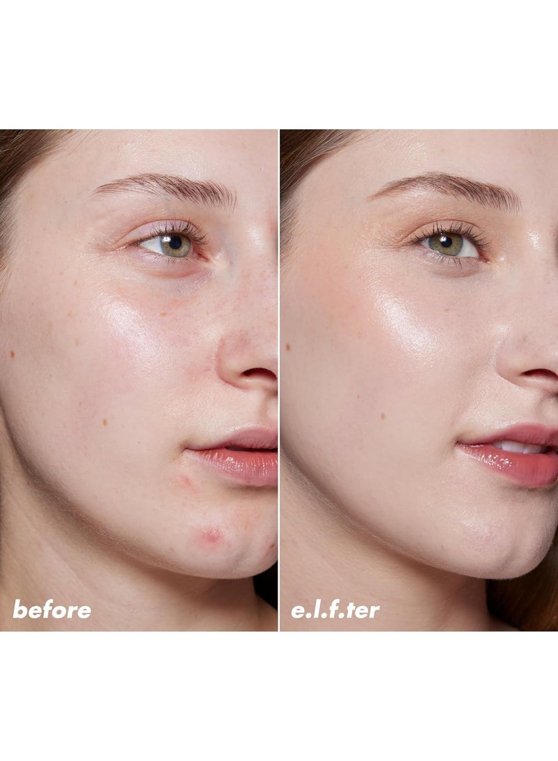 إلف هالو جلو سكين تينت بعامل حماية من الشمس 50، مرطب ملون للبشرة الفاتحة، يمنح البشرة توهجًا طبيعيًا، درجة واحدة محايدة فاتحة - Image 3