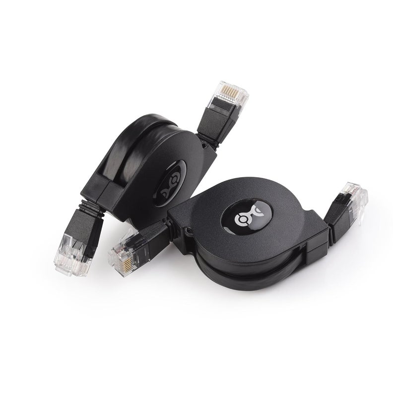 CableMatters 2-Pack Retractable Ethernet Cable 3ft (Retractable Cat 5e Cable, Cat5e Cord) Supporting 10/100/1000 Mbps Gigabit Ethernet - Image 5