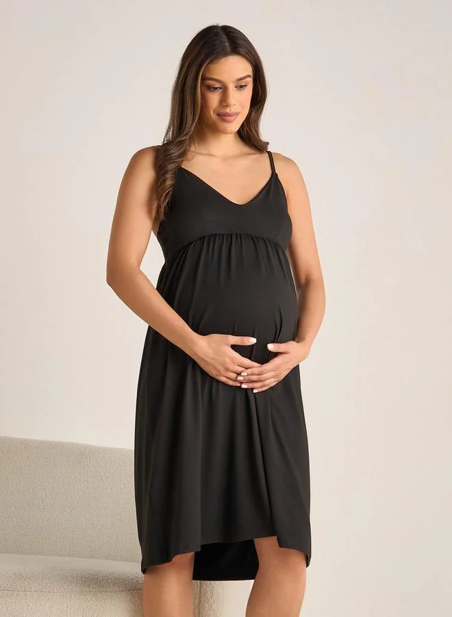 سبلاش فيڤ فستان حمل بحمالات قابلة للتعديل