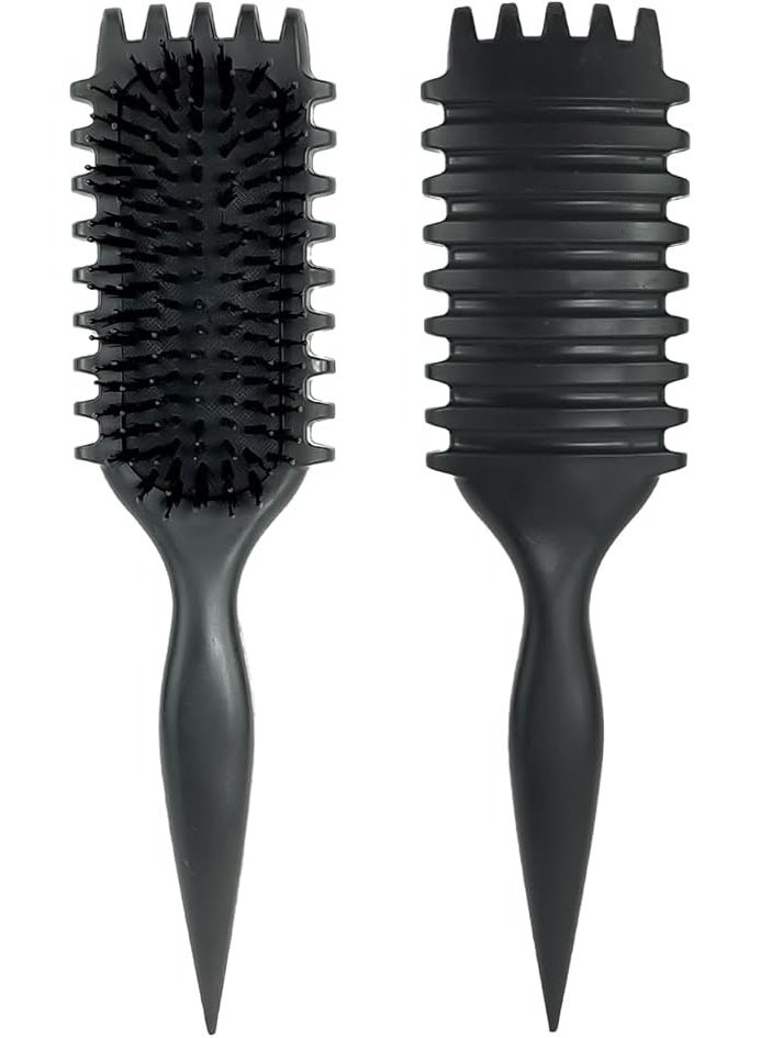 Alice - Brush, Curly Hair Brush Styling, Wet & Dry Detangler Hair Brush, The Essential Tool For Shaping & Styling Your Curls, Achieve Perfectly Defined (Black) - Image 2