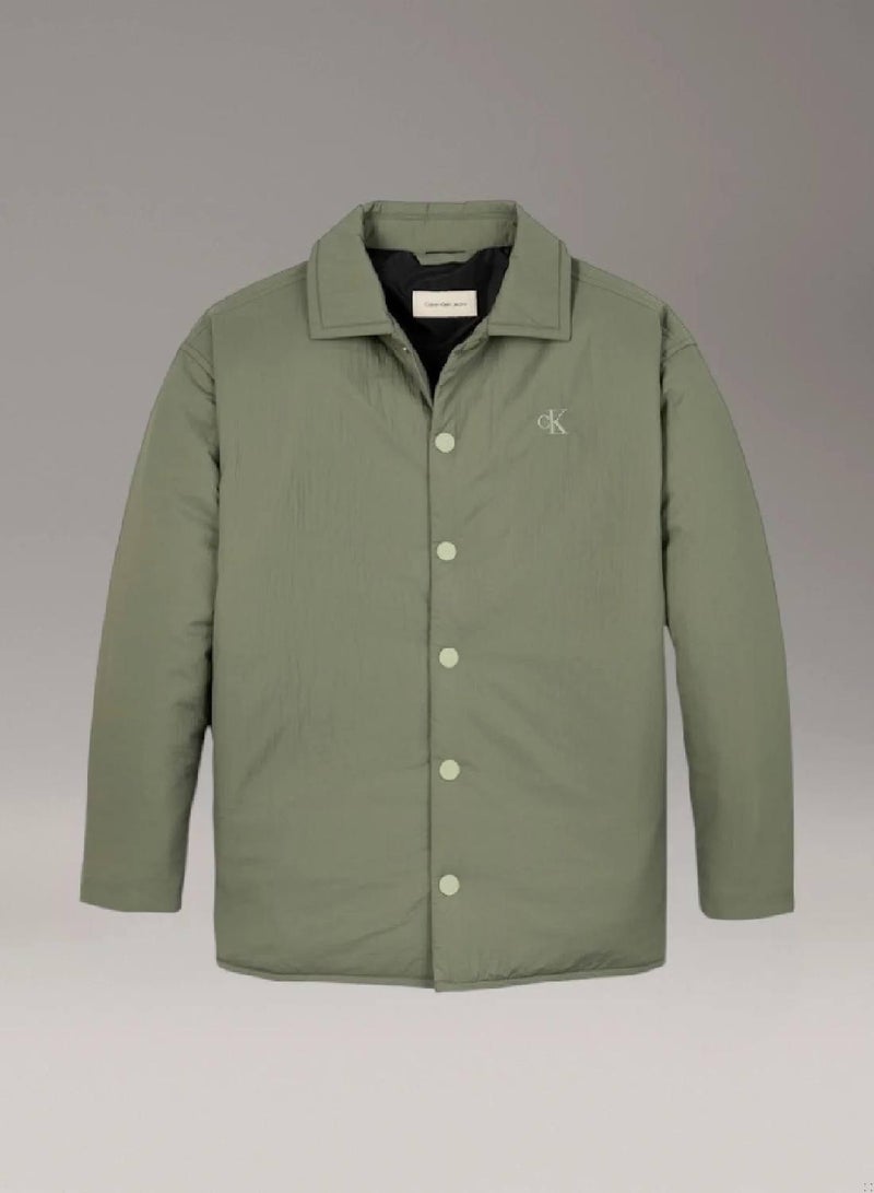 Calvin Klein Jeans Light Nylon Shirt Jacket - Image 4