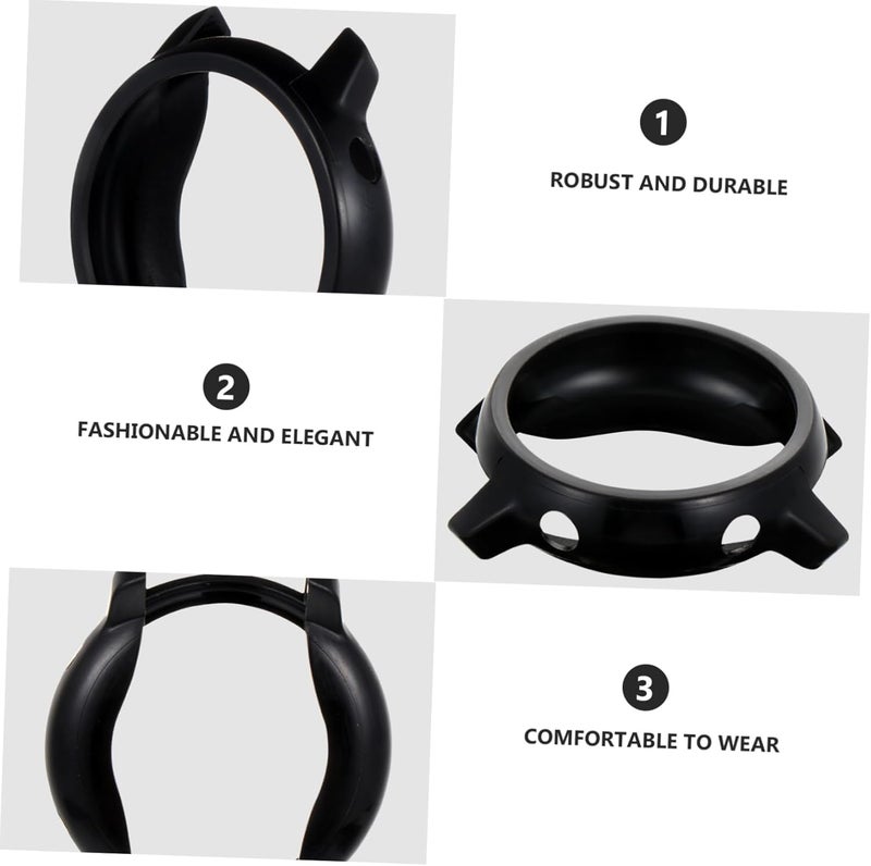 حافظة واقية ناعمة من نوع TPU للساعة، متينة وخفيفة الوزن ومقاومة للخدوش، مع تغطية كاملة للحواف، سهلة التركيب وتوفر إمكانية الوصول إلى جميع الأزرار. - Image 5