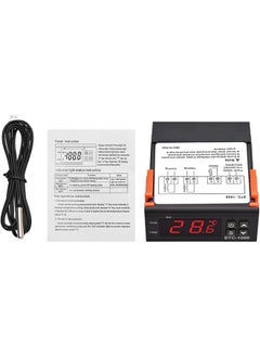 erorex Digital Temperature Controller Stc 1000 Intelligent Temperature Regulator Ac 110~220V Refrigerator Thermostat Support Heating Cooling Temperature Correction Delayed Start High Or Low Temperature Alarm  - Image 2
