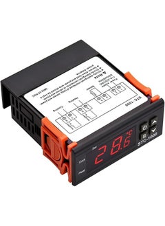 erorex Digital Temperature Controller Stc 1000 Intelligent Temperature Regulator Ac 110~220V Refrigerator Thermostat Support Heating Cooling Temperature Correction Delayed Start High Or Low Temperature Alarm  - Image 4