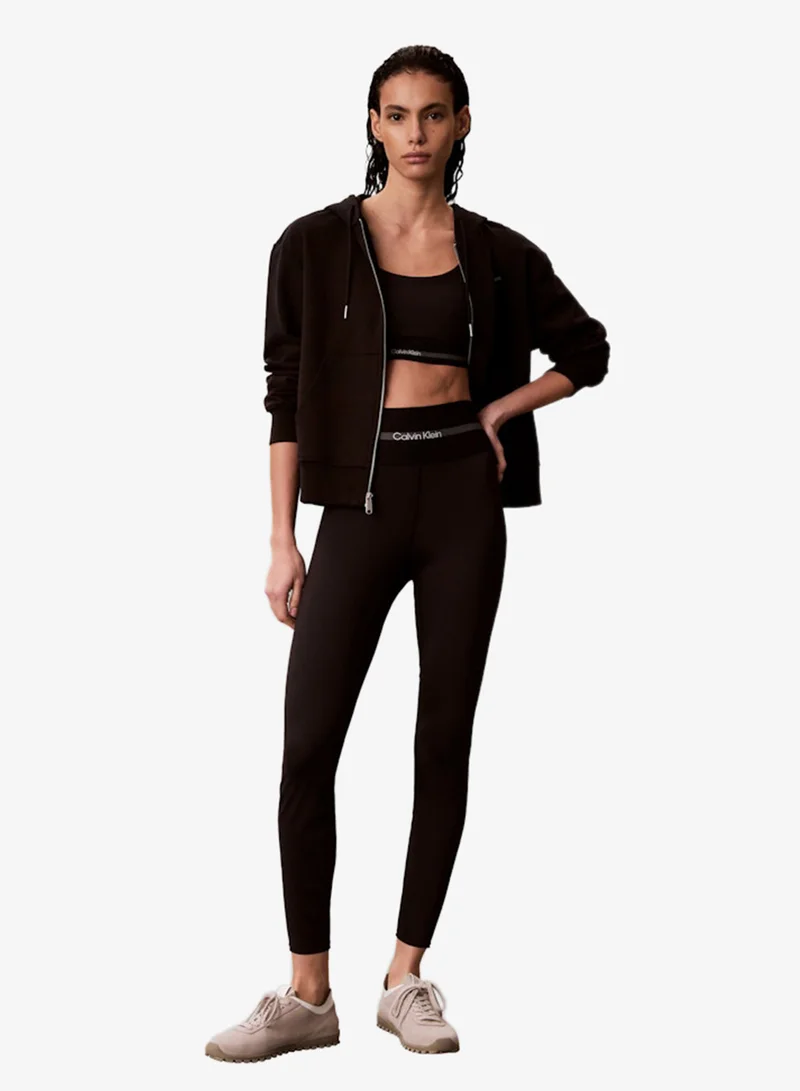 Calvin Klein Sports /Black 7/8 Icon Sport Wide Waistband Leggings for Women | Best Price UAE