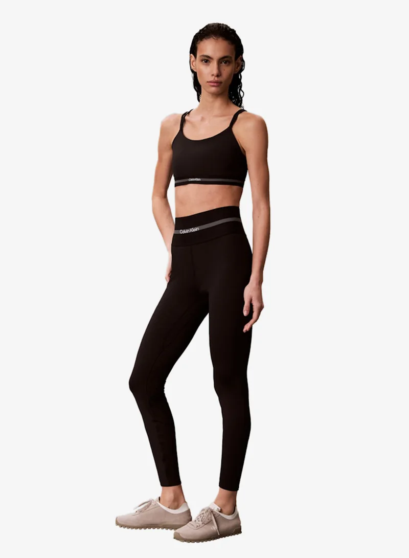 Calvin Klein Sports /Black 7/8 Icon Sport Wide Waistband Leggings for Women | Best Price UAE