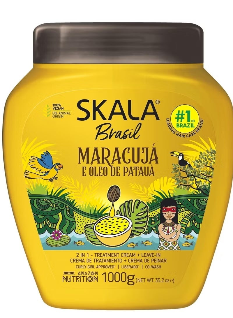 سكالا SKALA Maracujá with Patauá Oil – 1000 g يشمل عنوان المنتج بالعربية + وصف عربي كامل بصيغة احترافية ومتوافقة مع متطلبات المنصات. - Image 1
