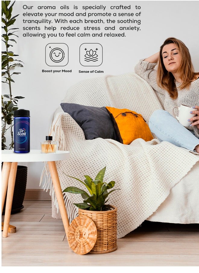 Dr Scent Dr Scent Breeze of Joy Diffuser Aroma Event 170ml , Luxurious Home, Hotel & Spa Fragrance | Notes of Bergamot, Birch & Ambergris | Made in the UK  - Image 3