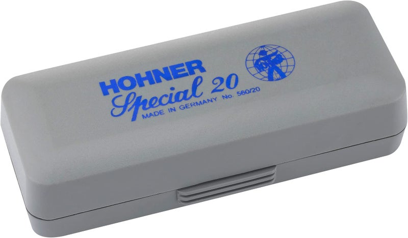 Hohner Special 20 Diatonic Harmonica, C-major - Professional, Responsive Reeds, Injection Molded Plastic Comb with Projecting Mouthpiece - Image 5