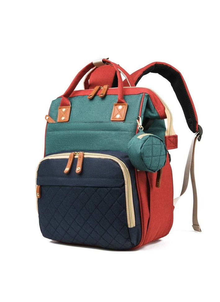 ORiTi - Stylish Multi-Functional Waterproof Baby Large Capacity Durable Travel Diaper Bag - Image 1