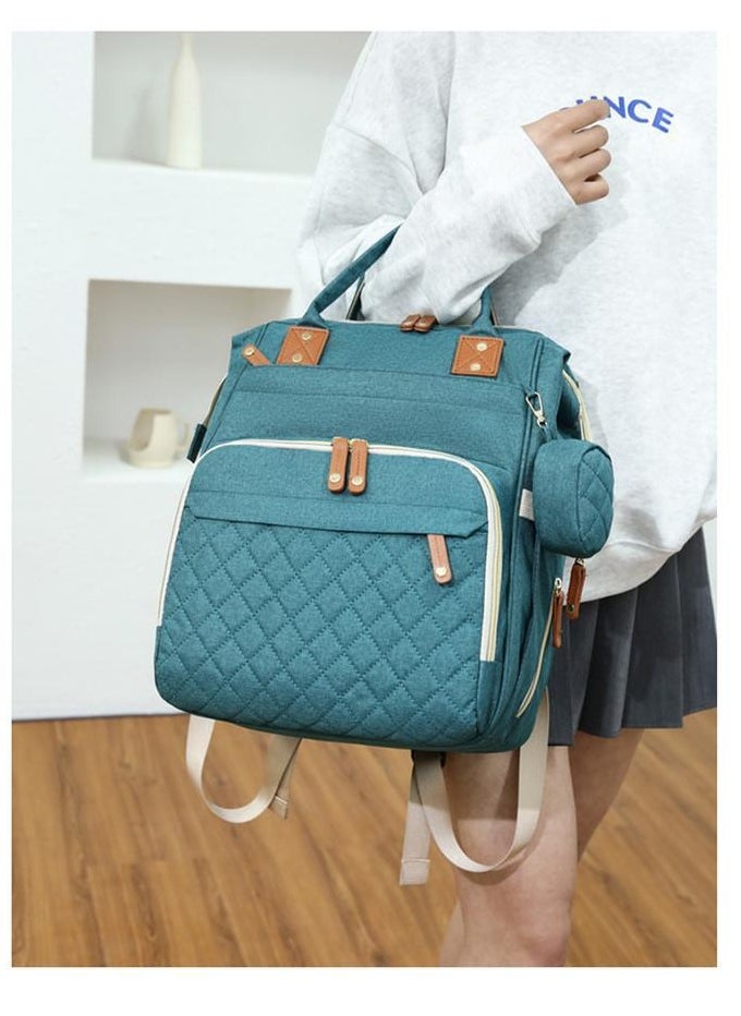 ORiTi - Stylish Multi-Functional Waterproof Baby Large Capacity Durable Travel Diaper Bag - Image 1