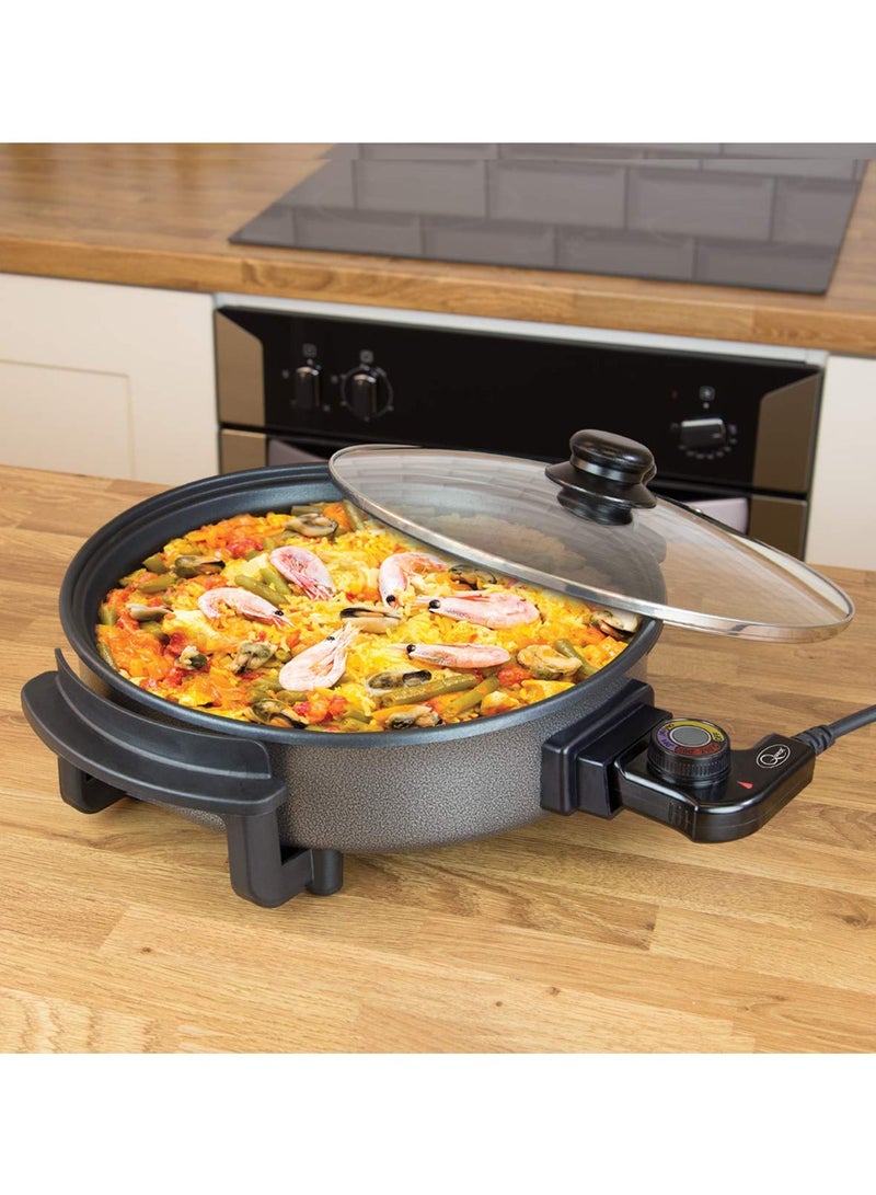 LC Multifunctional Baker Pizza Maker And Food Cooker Size 42 Cm  Power 1500 Watts - Image 4