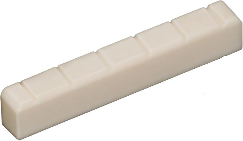 Classical Acoustic Guitar Bridge Saddle And Nut Set, Ox Bone Material For Optimal String Adjustment, Replacement Parts For Musicians - Image 1