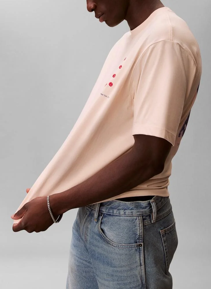 Calvin Klein Jeans  Monologo Graphic T-Shirt for Men | Best Price UAE