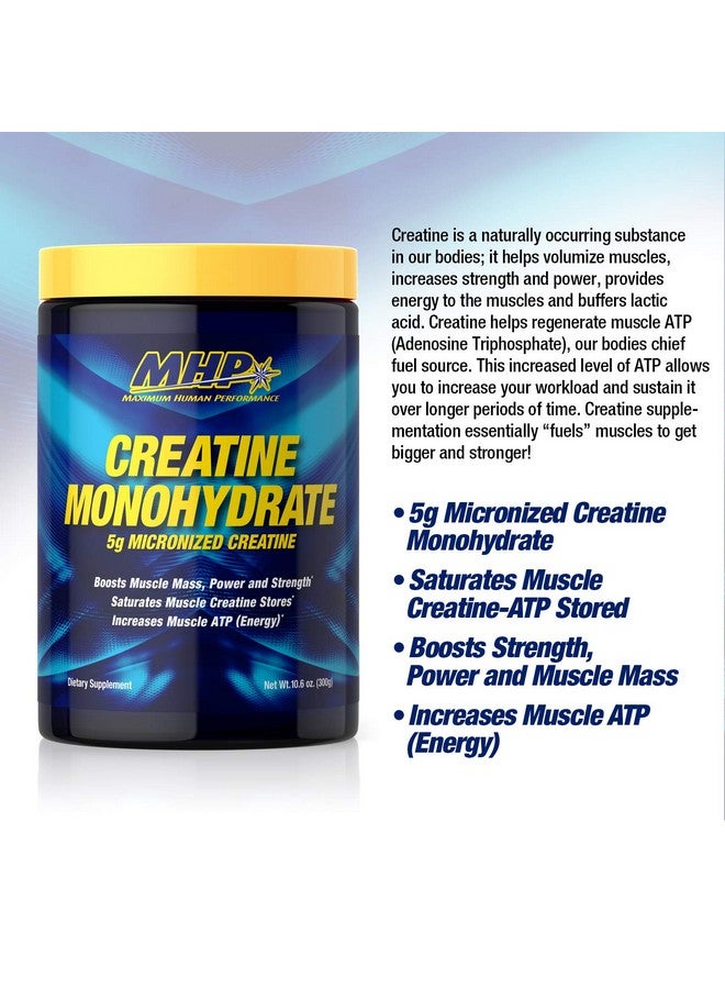 Maximum Human Performance Mhp Micronized Creatine, 300 g - Image 3