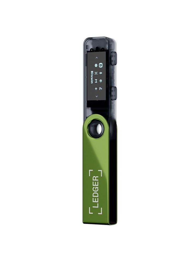 Ledger Nano S Plus Hardware Wallet | Safest Crypto & NFT Cold Storage, OLED Screen, Type-C Connectivity, 5000+ Coins Supported, for Android, MacOS & Windows - Oxidate Green - Image 4