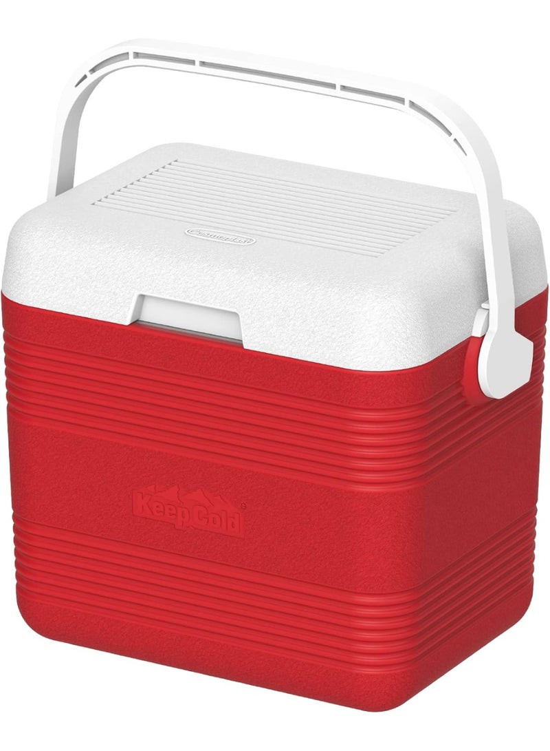 Cosmoplast Keep Cold Deluxe Icebox Plastic Cooler Assorted Colors 10 L - Image 1