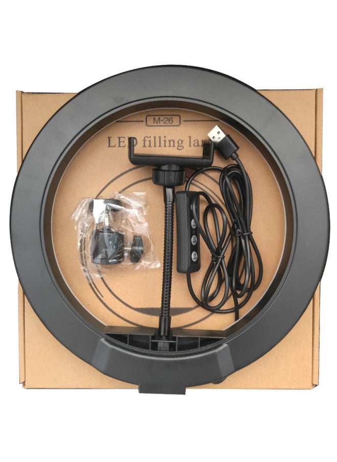 Generic M26/M33 Live Ring Light Beauty Light Anchor Self-timer Desktop Red 33cm Light Wholesale-Light Source Color:M26 + Plastic Desktop Tripod]  - Image 3