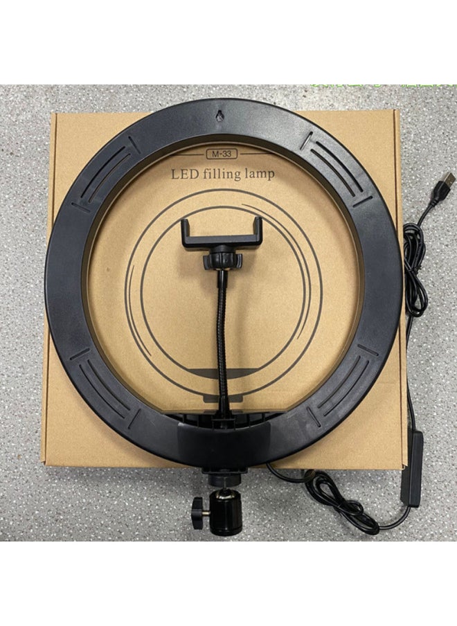Generic M26/M33 Live Ring Light Beauty Light Anchor Self-timer Desktop Red 33cm Light Wholesale-Light Source Color:M26 + Plastic Desktop Tripod]  - Image 5