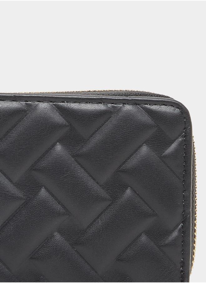 Styli Quilted Zip Around Wallet  - Image 3