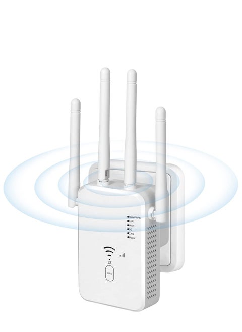 WiFi Extender 1200Mbps, WiFi Extenders Signal Booster for Home, WiFi Range Extender Signal Booster up to 8000sq.ft, WiFi Booster, WiFi Extender Outdoor, Internet Booster, Internet Extender