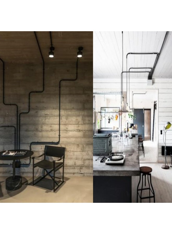 Biella Beilla Pack Of 10 Pvc Electrical Conduit Pipe And Fittings Durable Corrosion-Resistant Solution For Indoor And Outdoor Electrical Wiring And Cabling Adapter 50Mm - Image 4