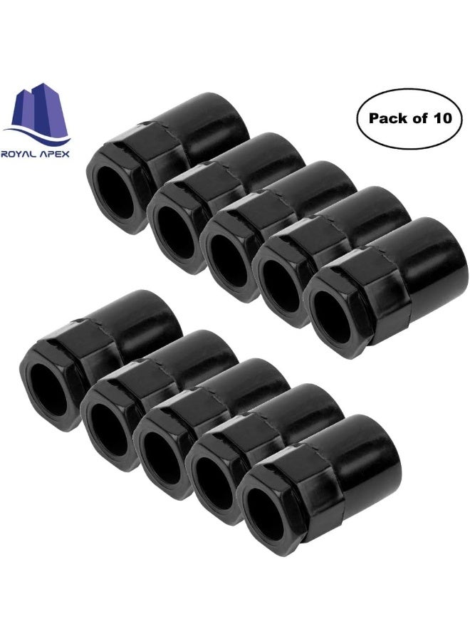 Biella Beilla Pack Of 10 Pvc Electrical Conduit Pipe And Fittings Durable Corrosion-Resistant Solution For Indoor And Outdoor Electrical Wiring And Cabling Adapter 50Mm - Image 3