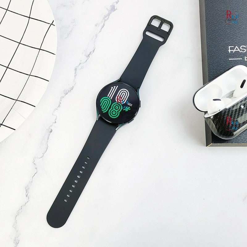 Samsung Galaxy Watch 5 Series 40 mm 44MM Pro 45 mm Compatible 3-Piece Set Strap Curved Design Strap
