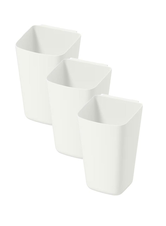 ZEESOON Sunnersta Hanging Container, Trolley and Mini-Kitchen, White, Set of 3 for Ikea - Image 1