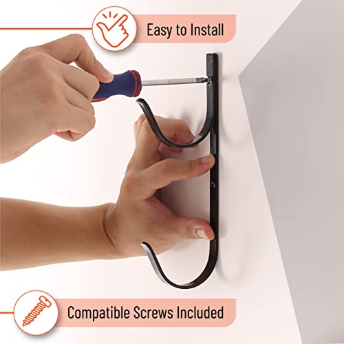 UNCO Pool Pole Hanger - 2 Pack, Pool Equipment Hooks for Poles and Hose, Accessories - Image 4