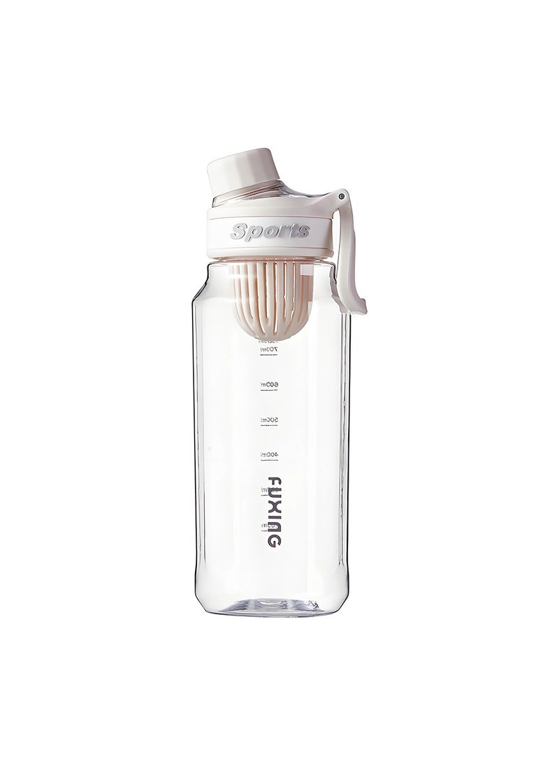 FUXING - Minimalist Sports Water Bottle with Infuser - Portable, Leak-Proof, Ideal for Gym, Outdoor, and Travel-750ml - Image 1